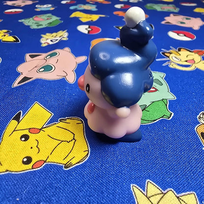 Pokemon Mime Jr Figure Finger Puppet 2005 Nintendo Bandai PVC Vintage Japan US
