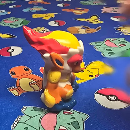 Pokemon Infernape Figure Finger Puppet 2007 Nintendo Bandai PVC Japan USA Seller