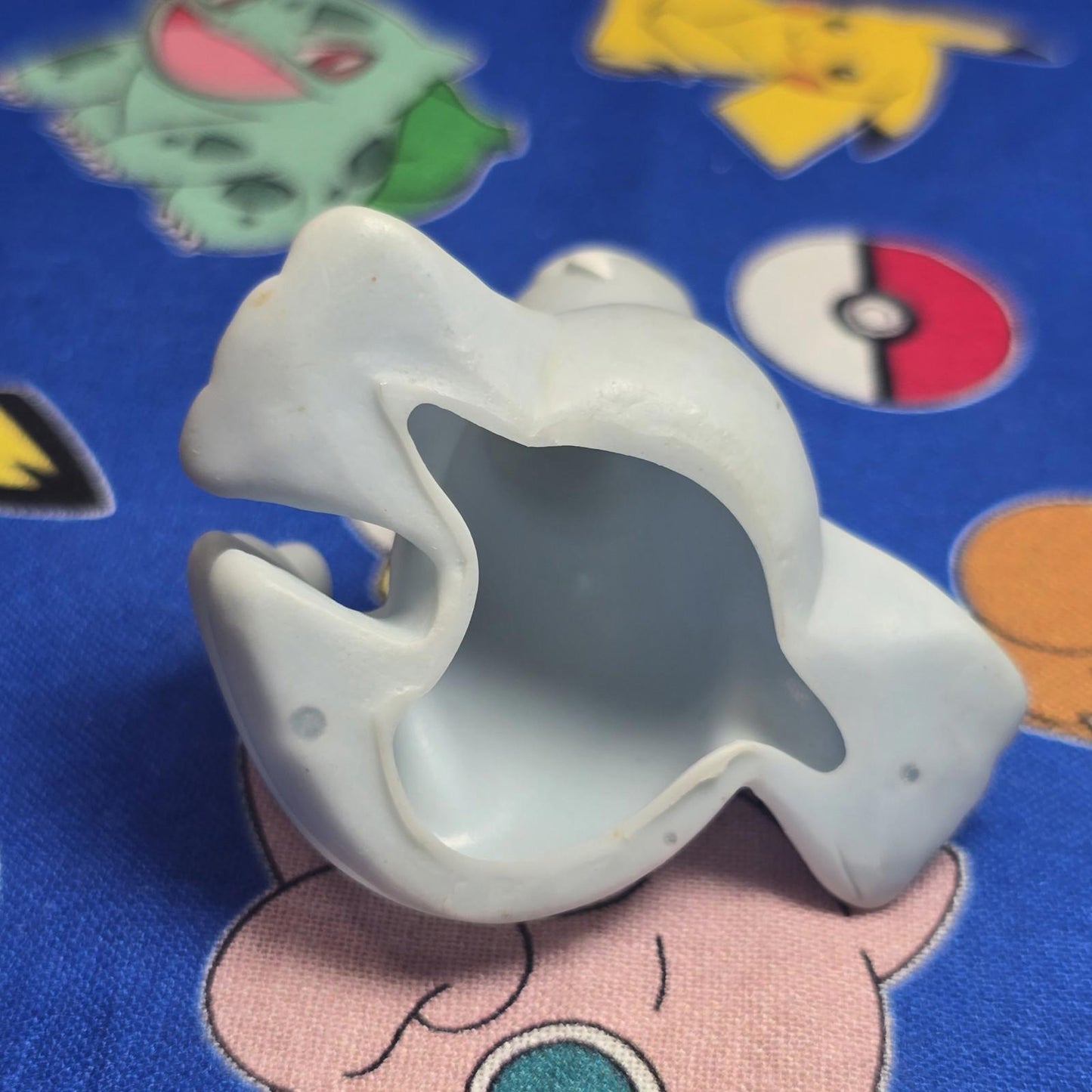 Pokemon Dewgong Blue Figure Finger Puppet 1997 Bandai Nintendo Vintage Japan USA