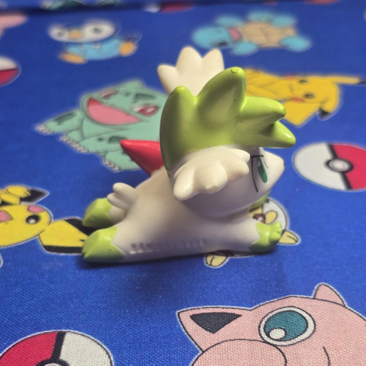 Pokemon Shaymin Sky Figure Finger Puppet 2008 Nintendo Bandai  Japan USA Seller