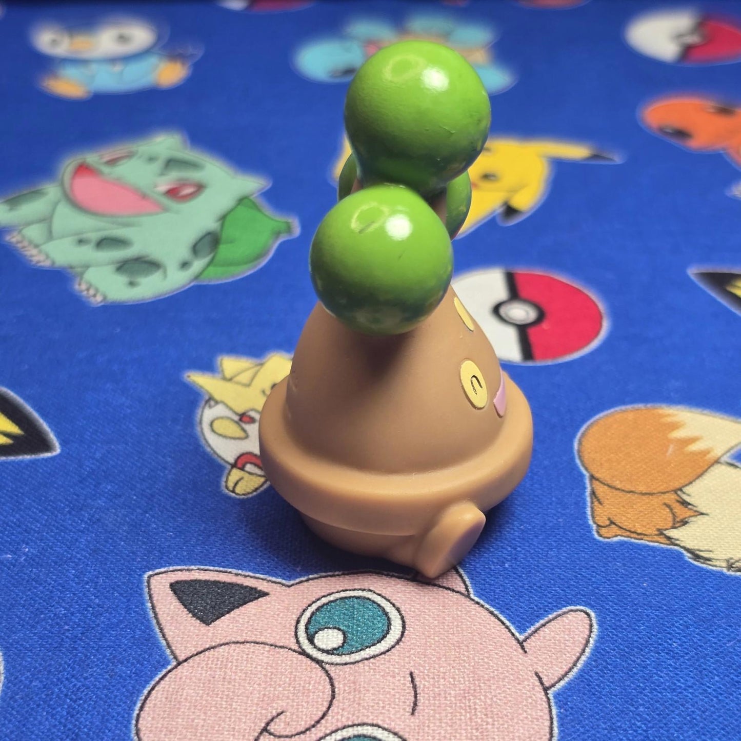 Pokemon Bonsly Figure Finger Puppet 2005 Nintendo Bandai PVC Japan USA Seller