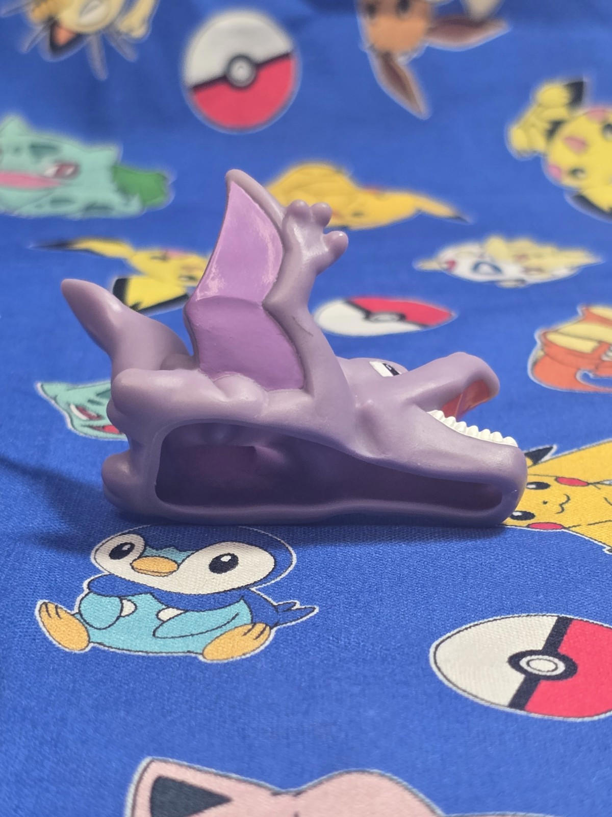 Pokemon Aerodactyl Figure Finger Puppet 2009 Nintendo Bandai Japan USA Seller