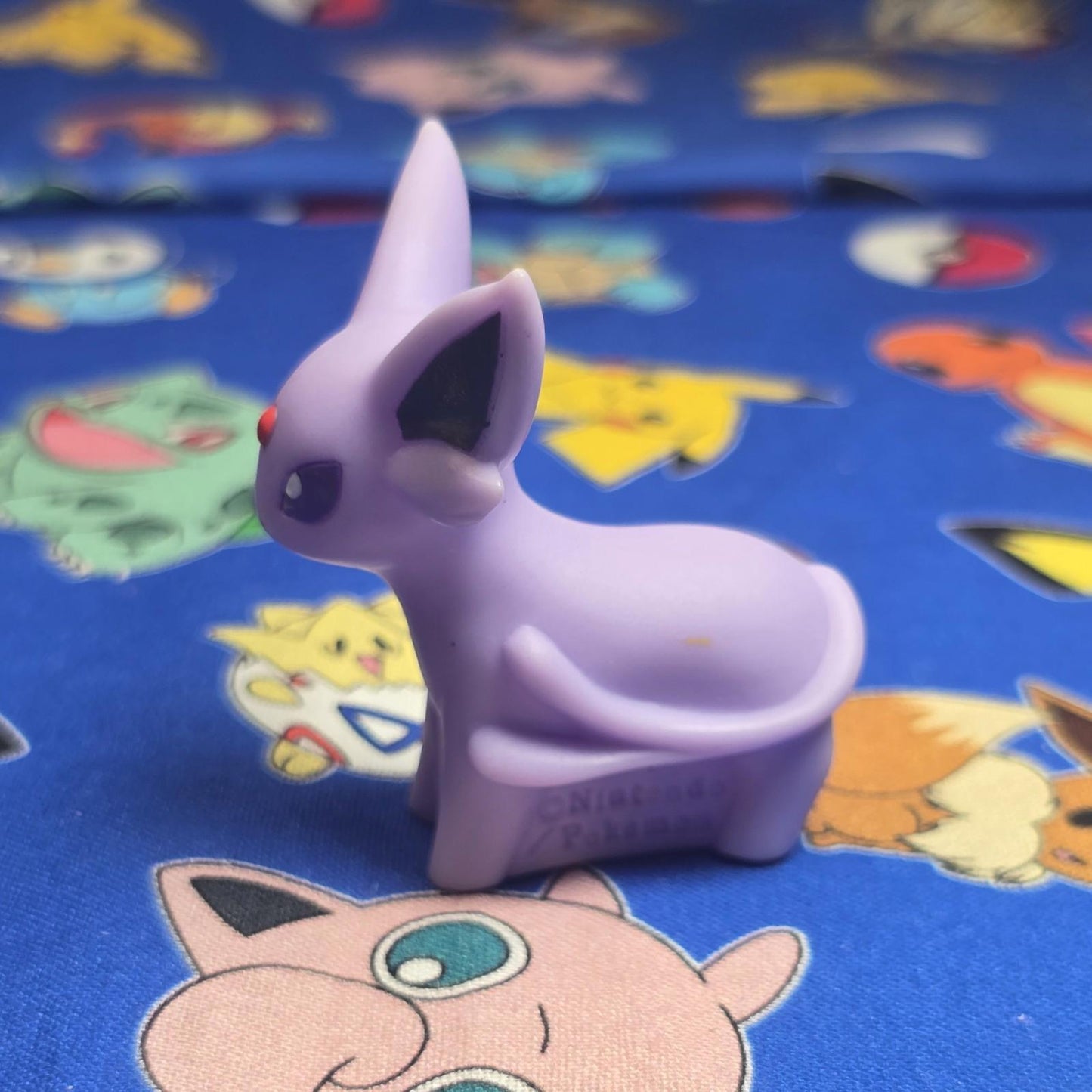 Pokemon Espeon Figure Finger Puppets 2009 Nintendo Bandai PVC Japan US Seller