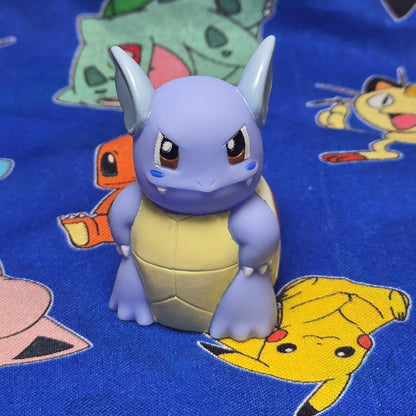 Pokemon Wartortle Figure Finger Puppet 2014 Nintendo Bandai Vintage Japan USA