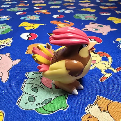 Pokemon Pidgeotto Pink Figure Finger Puppet 1997 Bandai Nintendo Vintage USA