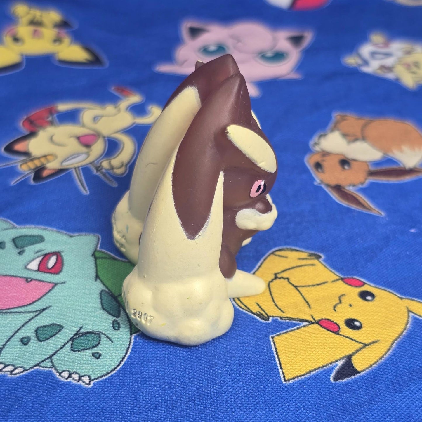Pokemon Lopunny Clear Figure Finger Puppet 2007 Nintendo Bandai Japan USA Seller