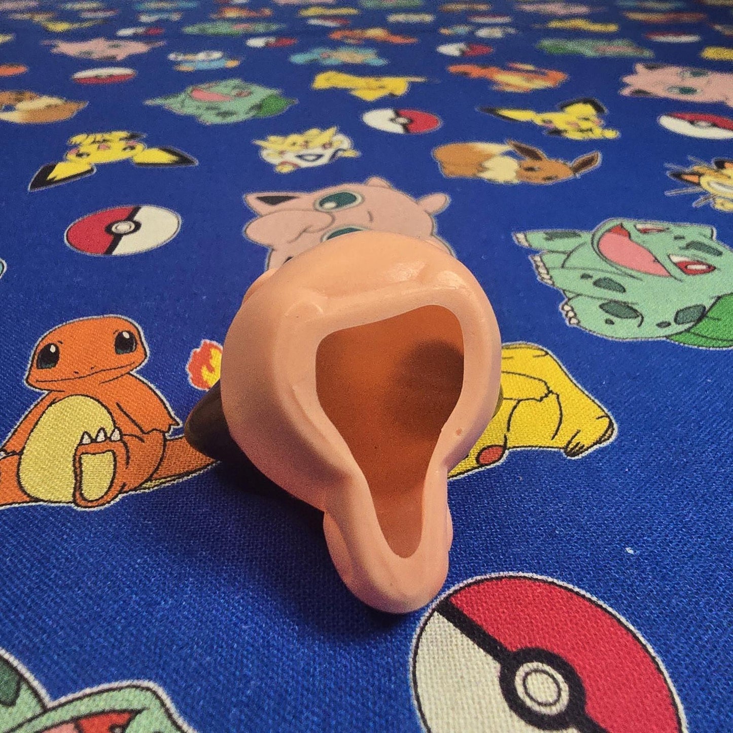 Pokemon Cleffa Figure Finger Puppet 2001 Nintendo Bandai PVC Vintage Japan USA