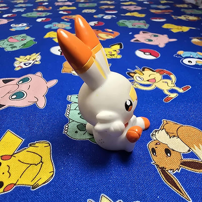 Pokemon Scorbunny Figure Finger Puppet 2019 Nintendo Bandai PVC Japan USA Seller