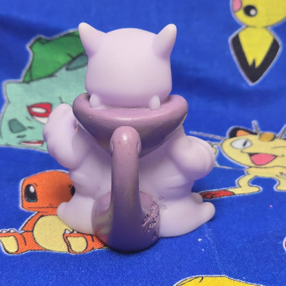 Pokemon Mega Mewtwo X Figure Finger Puppet 2013 Nintendo Bandai Japan USA Seller