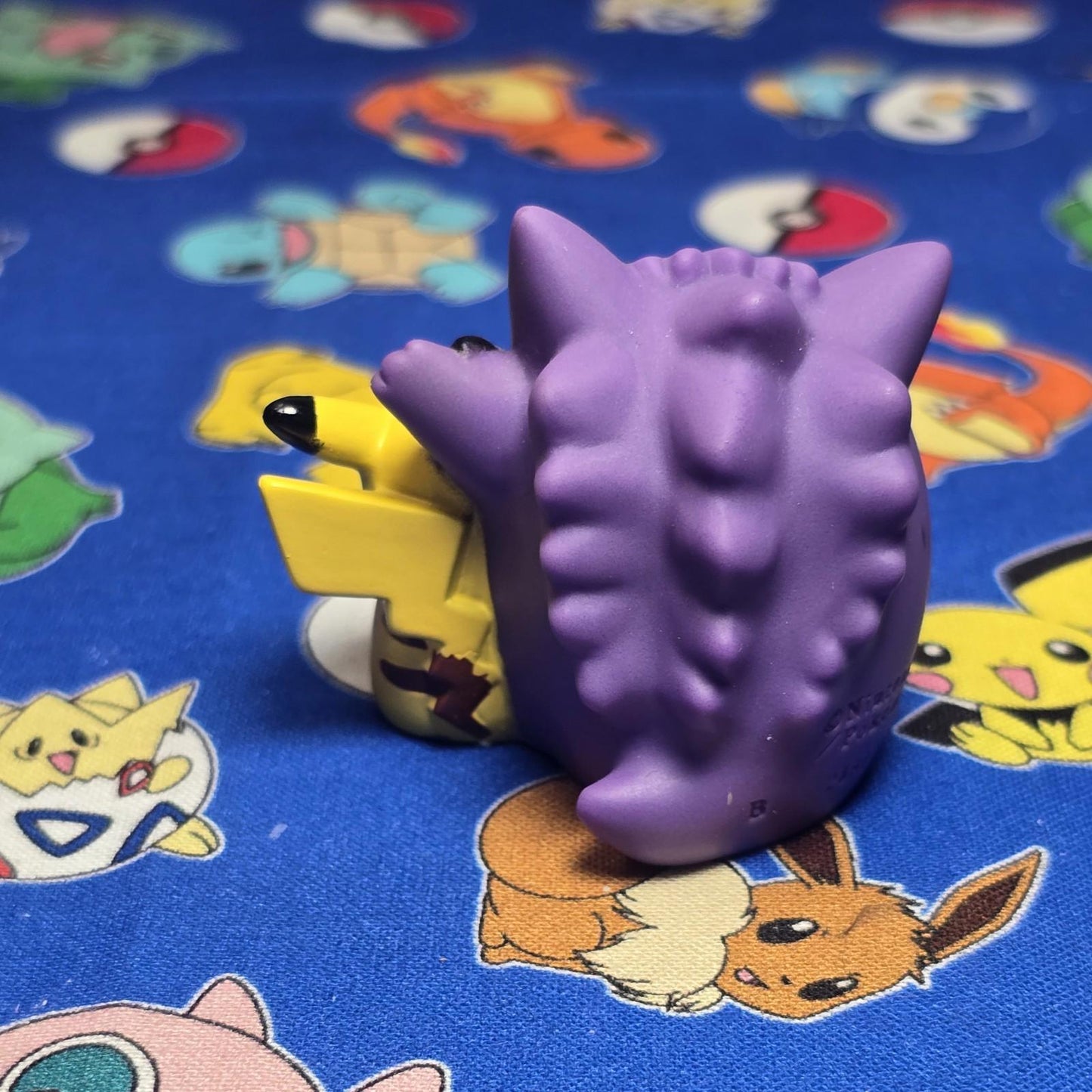 Pokemon Pikachu & Gengar Figure Finger Puppet 2022 Nintendo Bandai PVC Japan USA