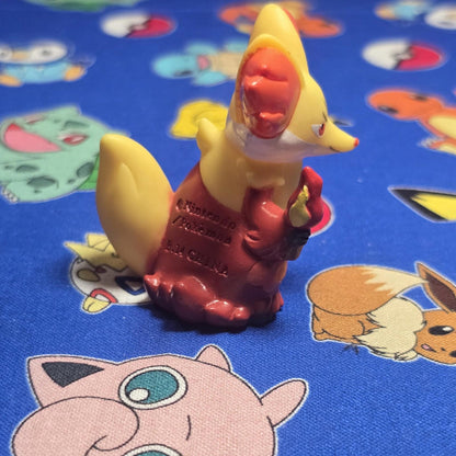 Pokemon Delphox Figure Finger Puppet 2014 Nintendo Bandai PVC Japan USA Toy Fox