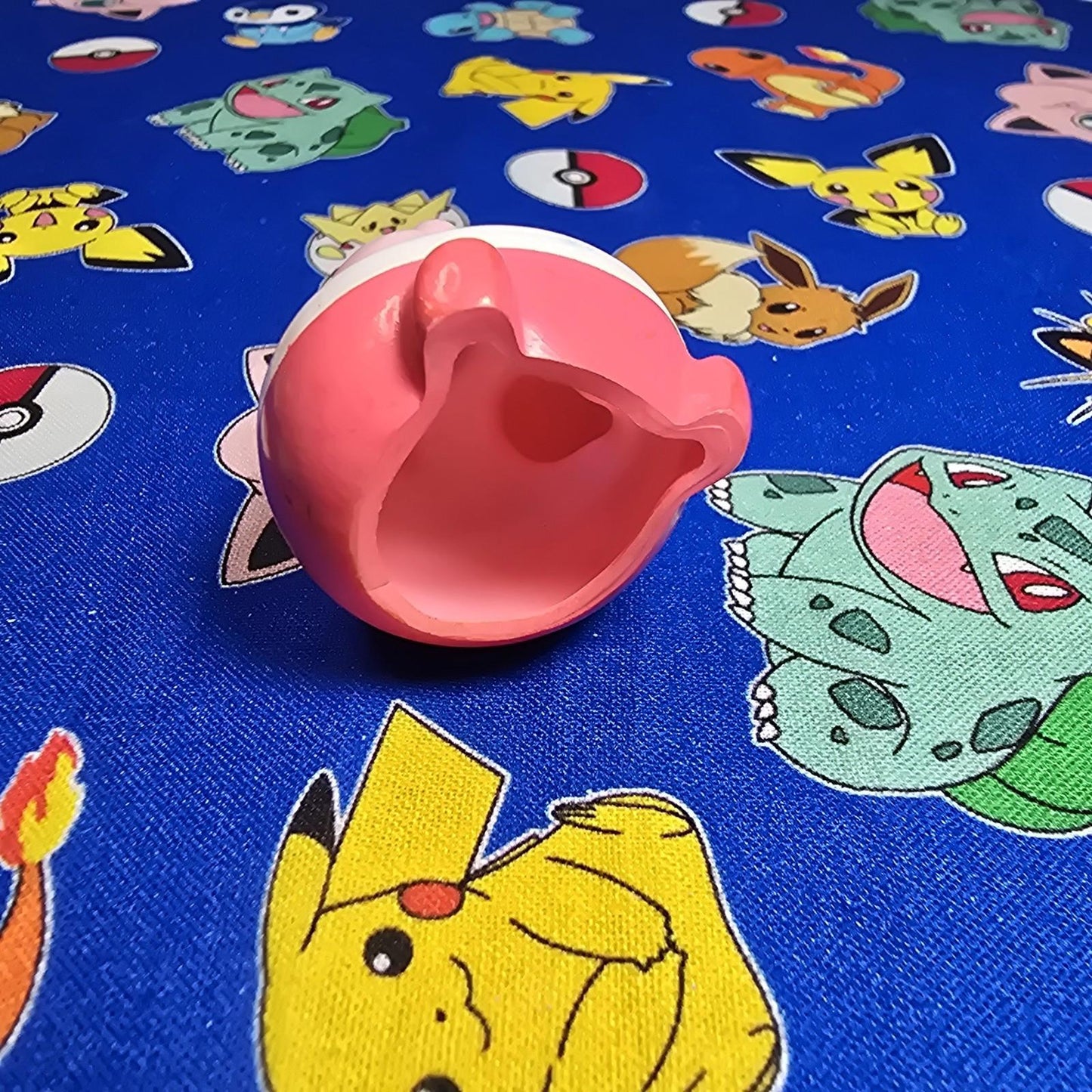 Pokemon Happiny Figure Finger Puppet 2008 Nintendo Bandai PVC Japan USA Seller