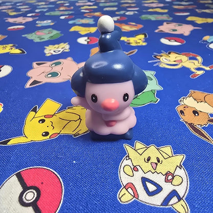 Pokemon Mime Jr Figure Finger Puppet 2005 Nintendo Bandai PVC Vintage Japan USA