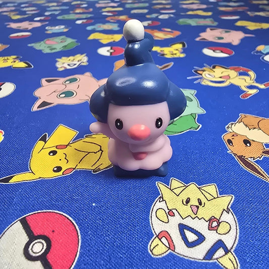 Pokemon Mime Jr Figure Finger Puppet 2005 Nintendo Bandai PVC Vintage Japan USA
