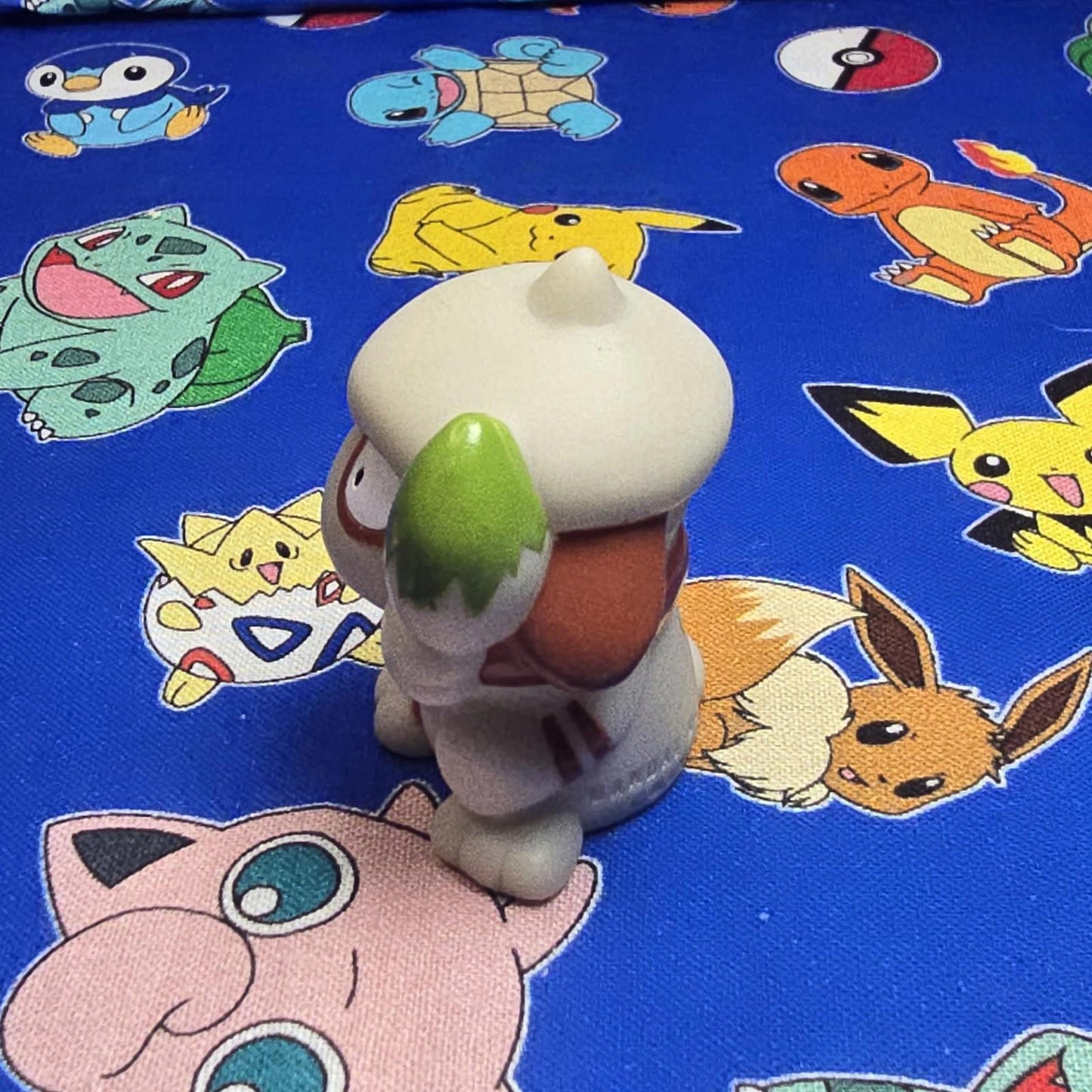 Pokemon Smeargle Figure Finger Puppet 2007 Nintendo Bandai PVC Japan USA Seller