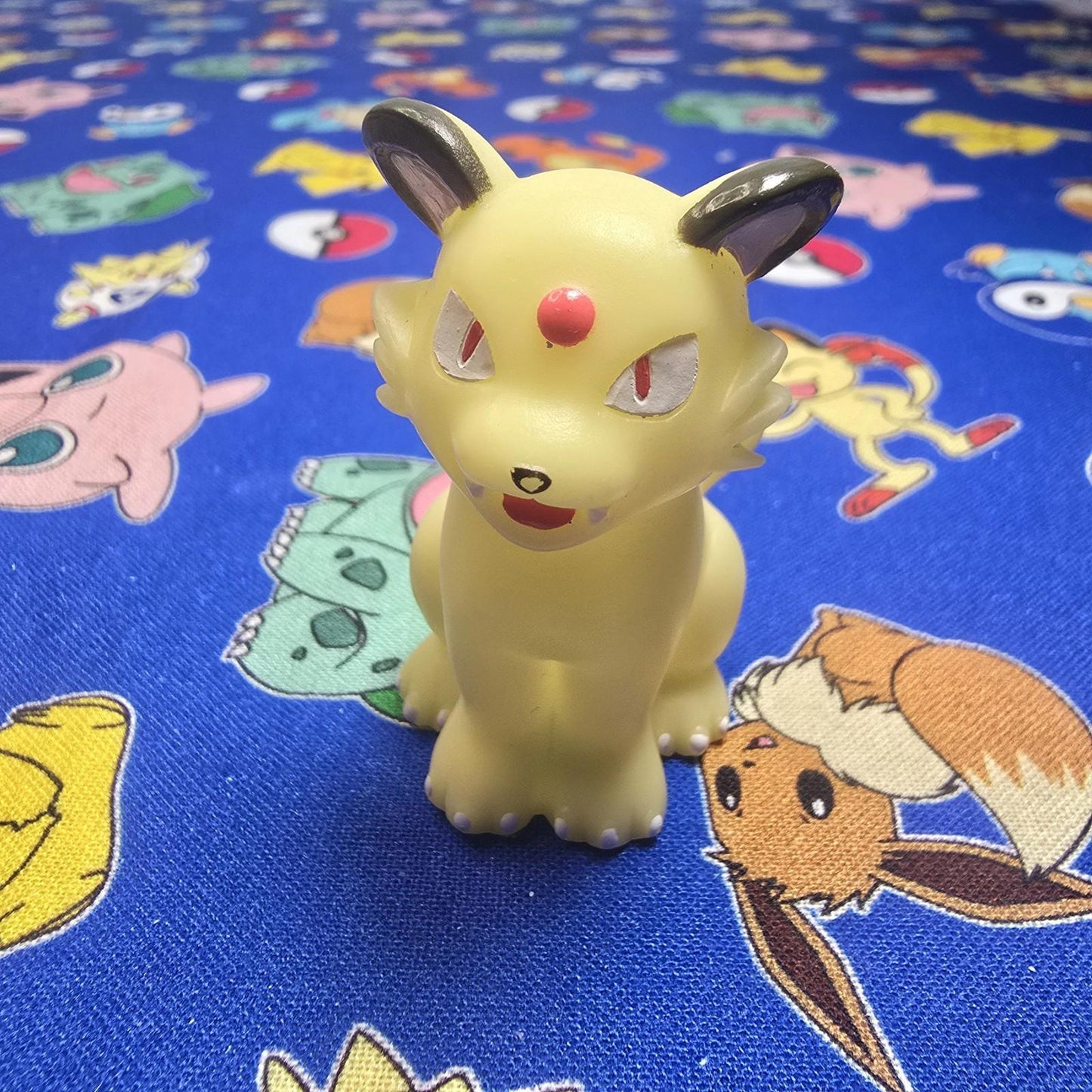 Pokemon Persian Figure Finger Puppet 1997 Bandai Nintendo Vintage USA Seller