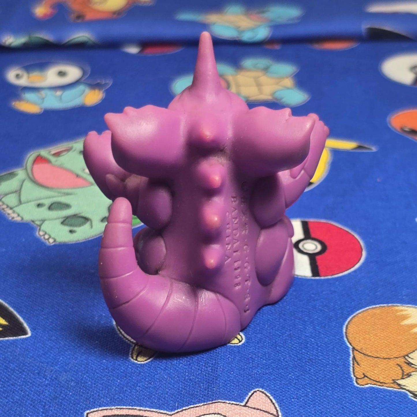 Pokemon Nidoking Figure Finger Puppet 1998 Nintendo Bandai Vintage Japan USA