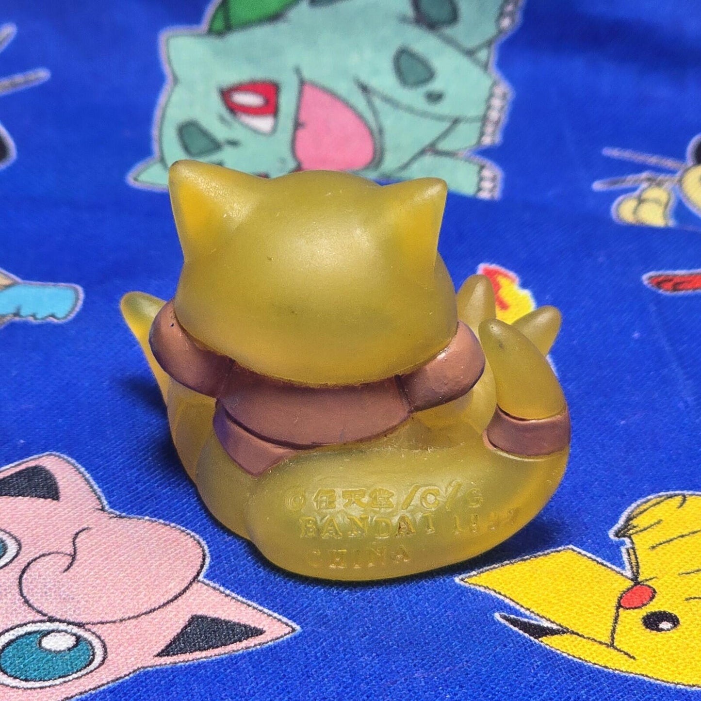Pokemon Abra Clear Figure Finger Puppet 1997 Bandai Nintendo Vintage USA Seller