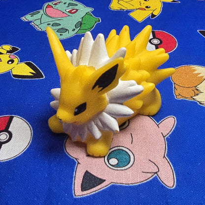 Pokemon Jolteon Figure Finger Puppet 2005 Nintendo Bandai PVC Vintage Japan US
