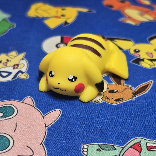 Pokemon Pikachu Sleepy Figure Finger Puppet 2021 Nintendo PVC Bandai Japan USA