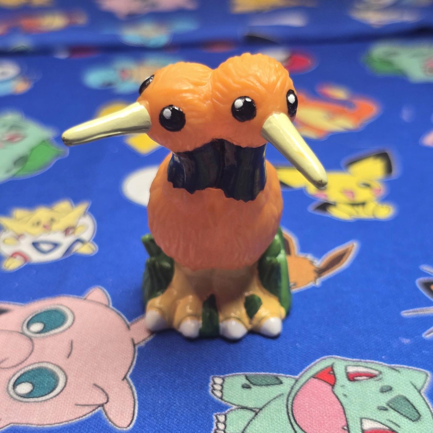 Pokemon Doduo Figure Finger Puppet 1998 Nintendo Bandai Vintage Japan USA Seller