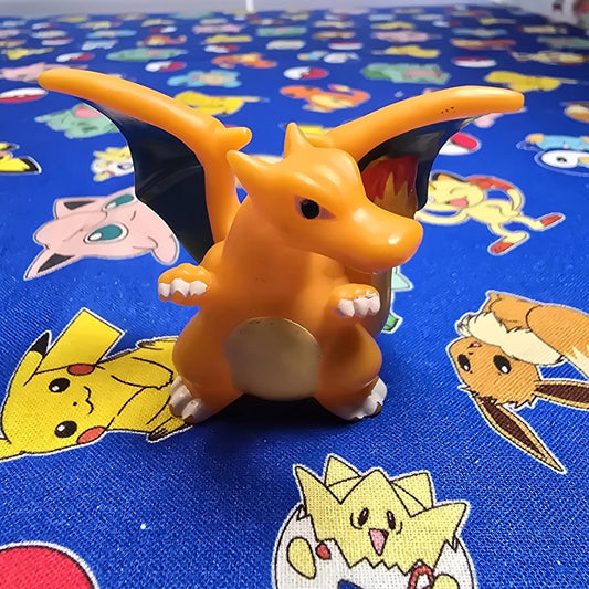 Pokemon Charizard Figure Finger Puppet 2004 Nintendo Bandai PVC Japan USA Seller