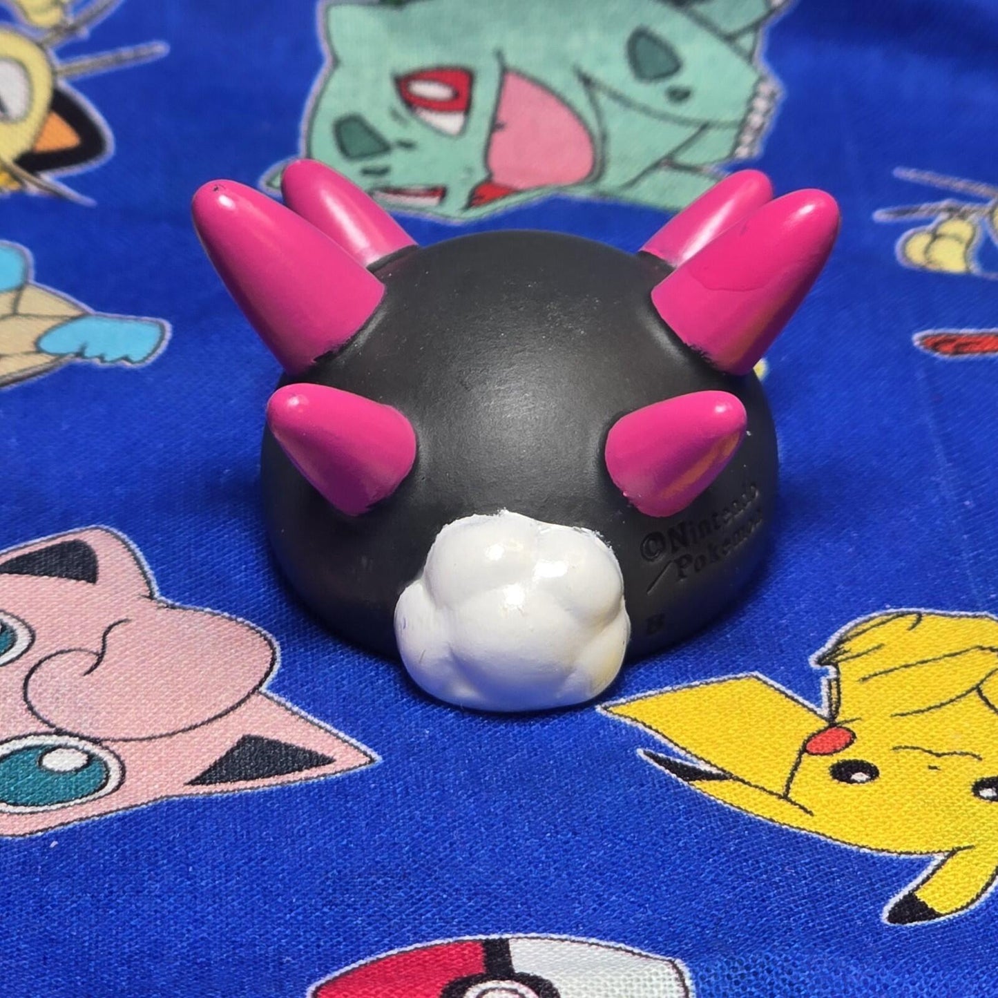 Pokemon Pyukumuku Figure Finger Puppet 2018 Nintendo Bandai Japan USA Seller