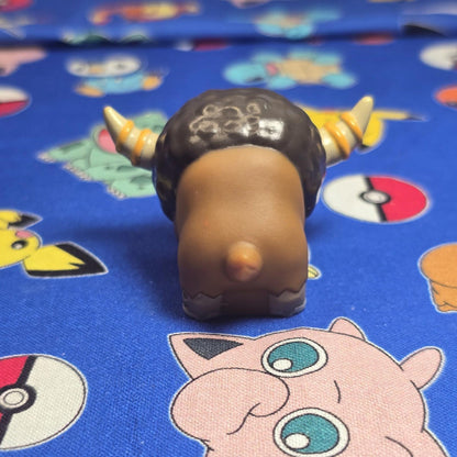 Pokemon Bouffalant Figure Finger Puppet 2011 Nintendo Bandai PVC Japan US Seller