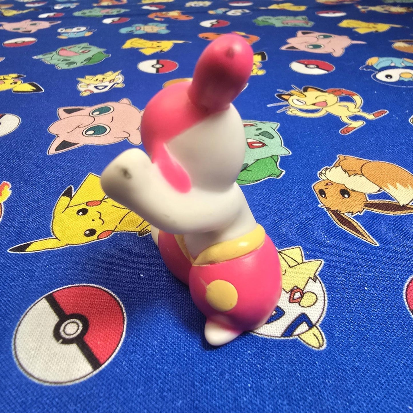 Pokemon Medicham Figure Finger Puppet 2005 Nintendo Bandai PVC Vintage Japan USA