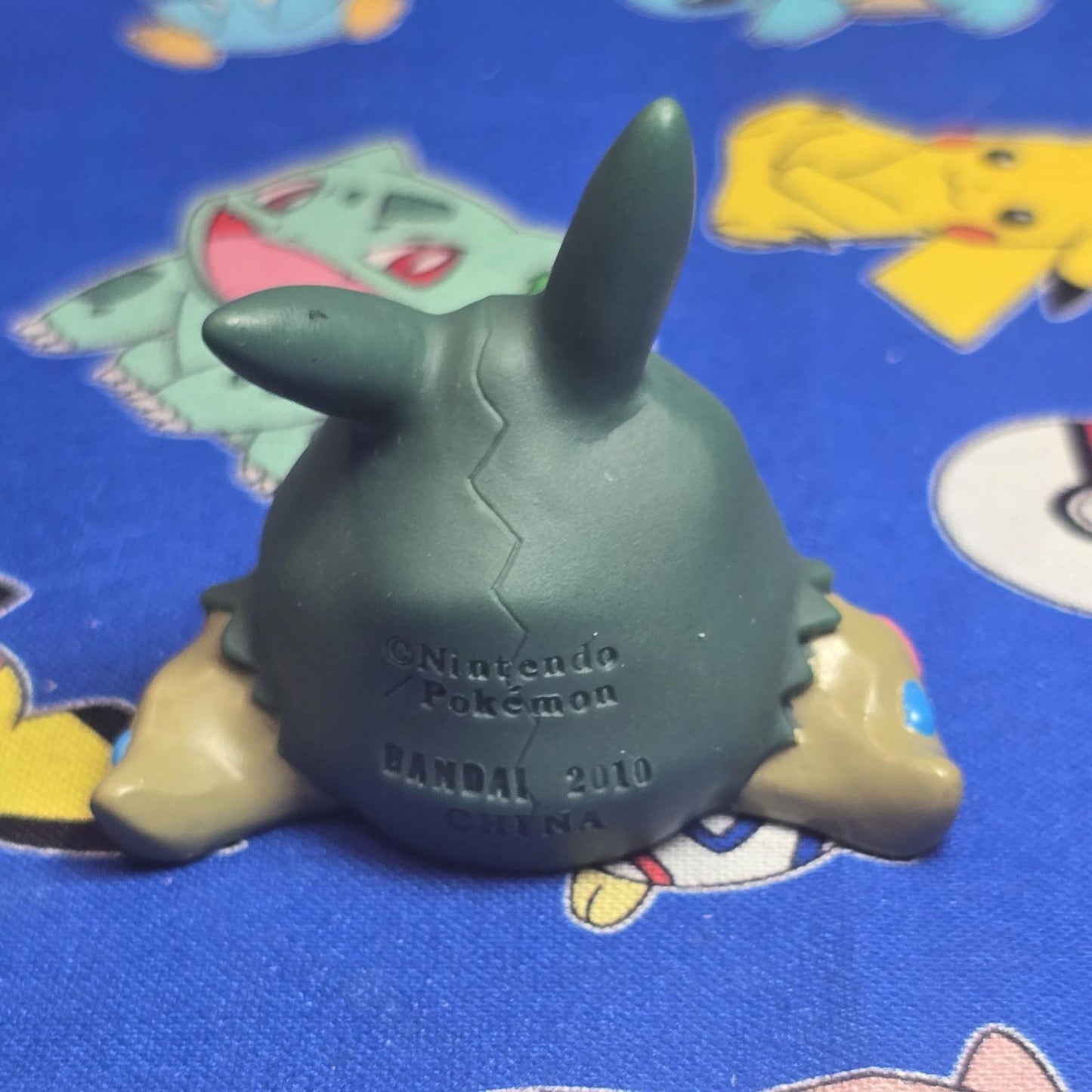 Pokemon Trubbish Figure Finger Puppet 2010 Nintendo Bandai PVC Japan USA Seller