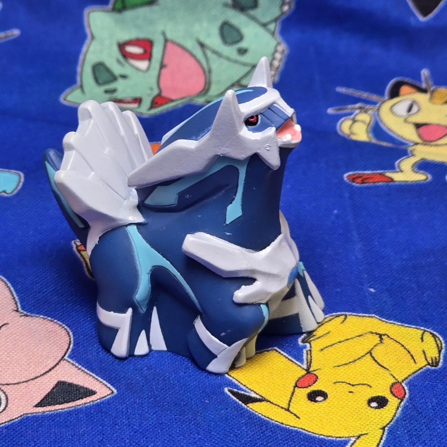 Pokemon Dialga Figure Finger Puppet 2014 Nintendo Bandai Vintage Japan US Seller