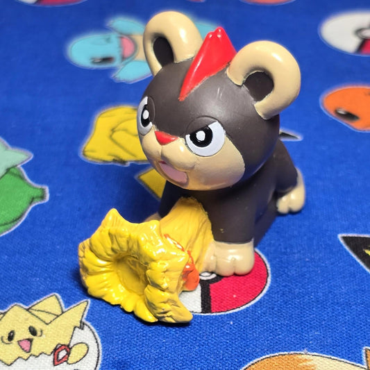 Pokemon Litleo Figure Finger Puppet 2013 Nintendo Bandai Japan USA Seller Toy