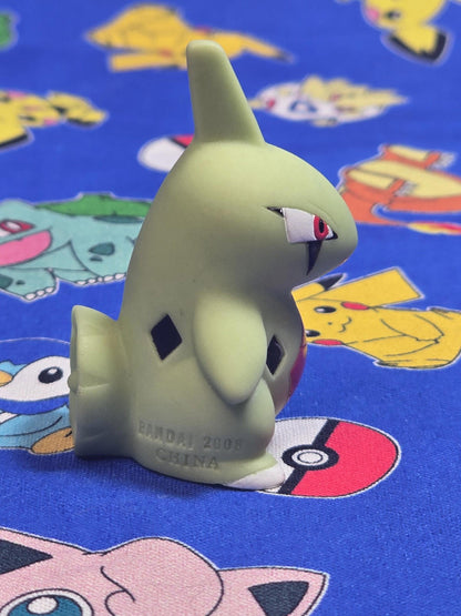 Pokemon Larvitar Figure Finger Puppet 2008 Nintendo Bandai PVC Japan USA Seller