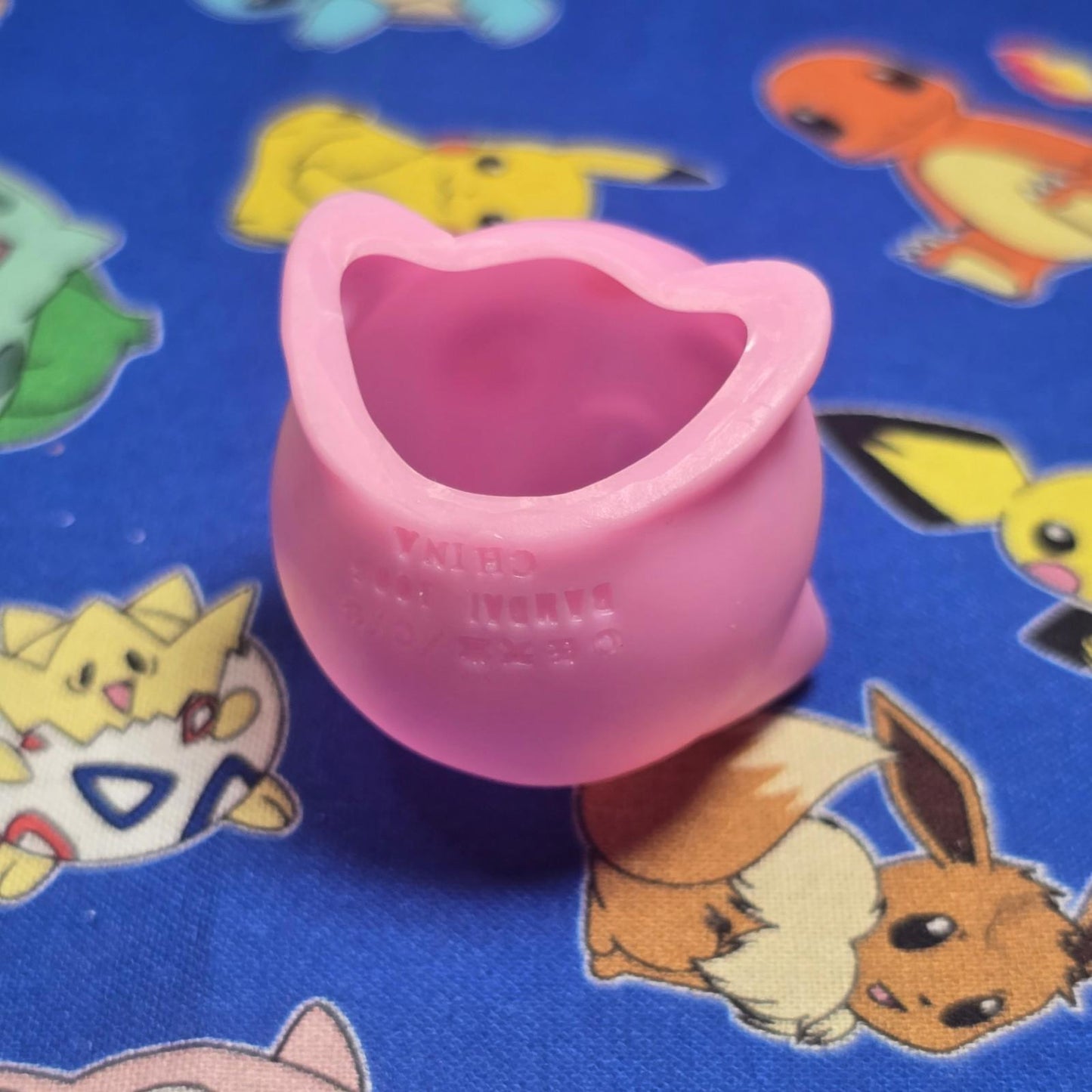 Pokemon Jigglypuff Figure Finger Puppet 1996 Nintendo Bandai Japan Vintage USA