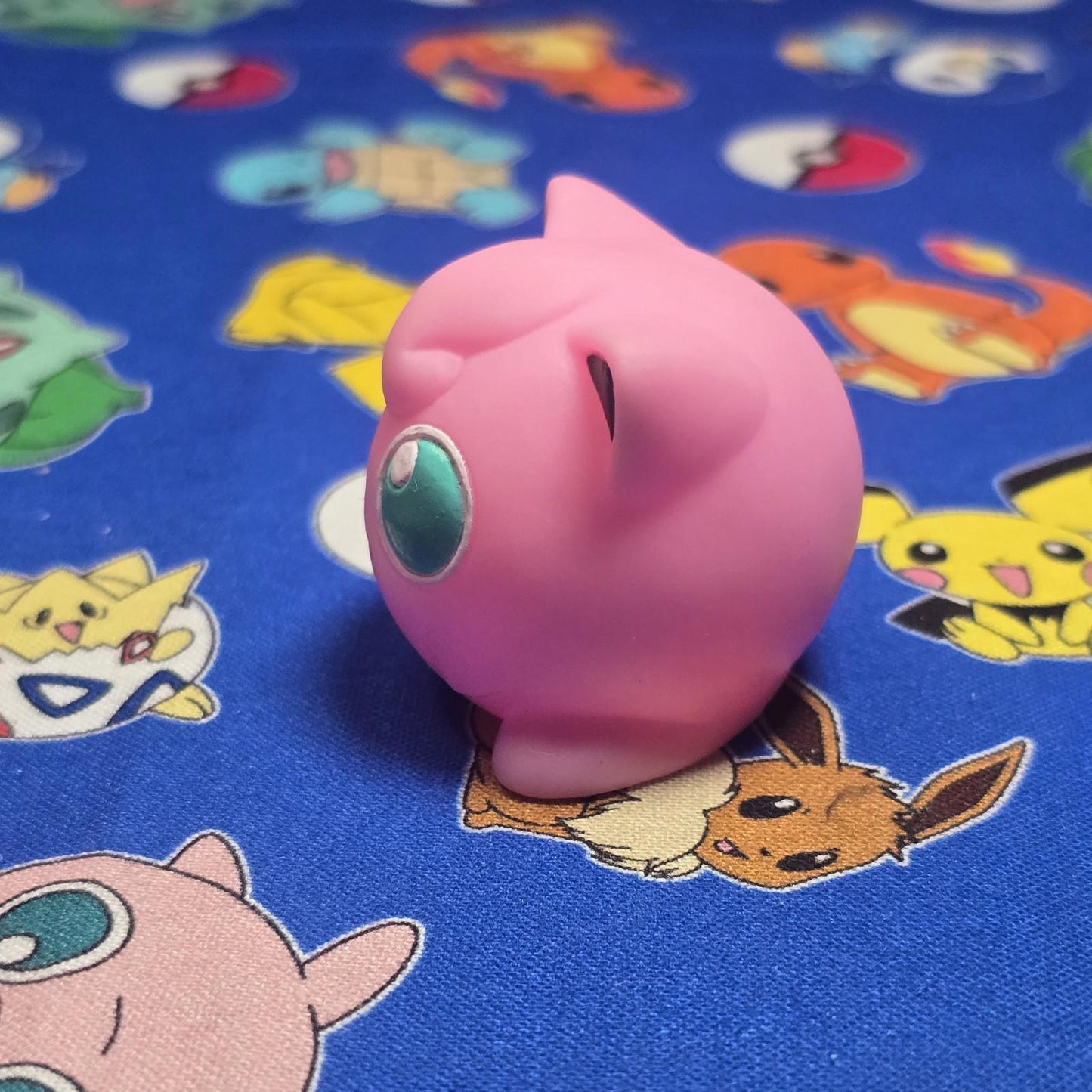 Pokemon Jigglypuff Figure Finger Puppet 1996 Nintendo Bandai Japan Vintage USA