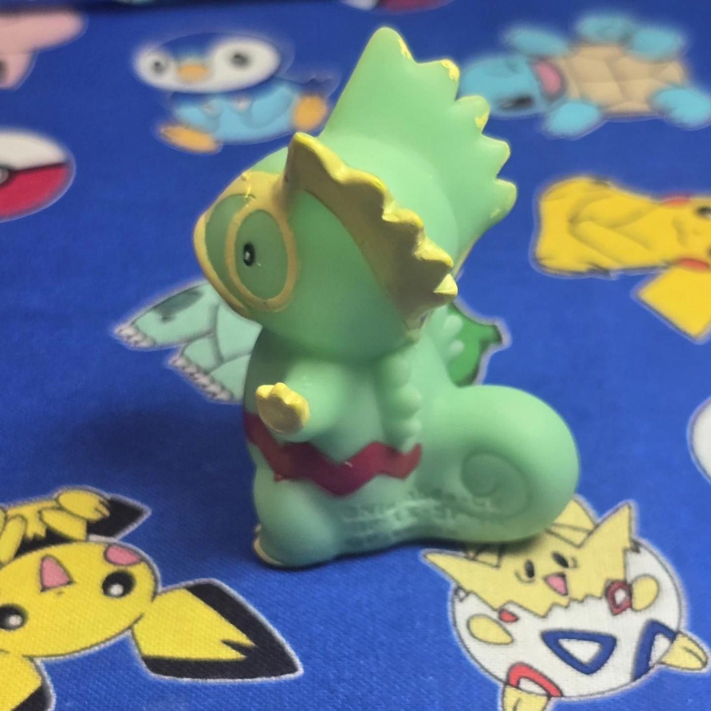 Pokemon Kecleon Figure Finger Puppet 2002 Nintendo Bandai PVC Vintage Japan USA