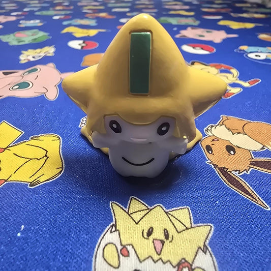 Pokemon Jirachi Figure Finger Puppet 2003 Nintendo Bandai PVC Vintage Japan USA
