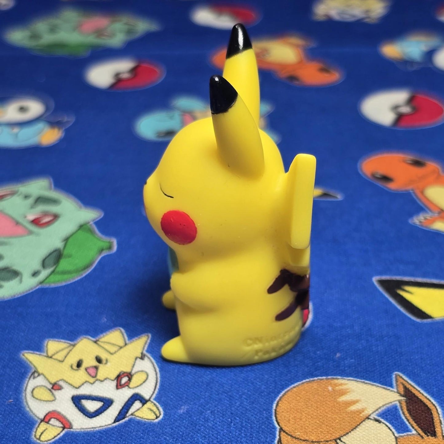 Pokemon Pikachu Singing Figure Finger Puppet 2014 Nintendo Bandai PVC Japan USA