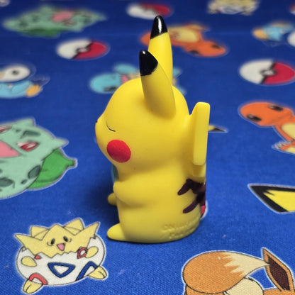 Pokemon Pikachu Singing Figure Finger Puppet 2014 Nintendo Bandai PVC Japan USA