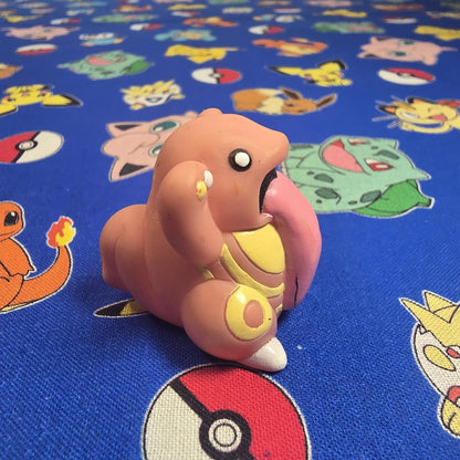 Pokemon Lickitung Figure Finger Puppet 1997 Bandai Nintendo Vintage Japan USA 1