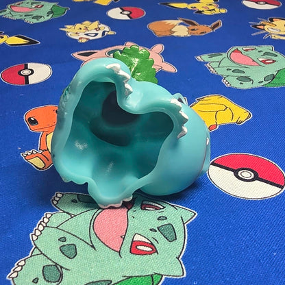 Pokemon Ivysaur Figure Finger Puppet 2004 Nintendo Bandai PVC Vintage Japan USA