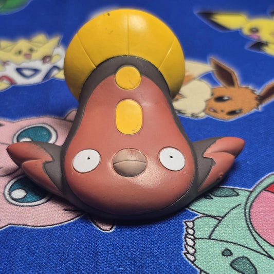 Pokemon Stunfisk Figure Finger Puppet 2011 Nintendo Bandai PVC Japan US Seller