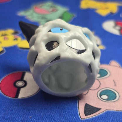 Pokemon Glalie Figure Finger Puppet 2004 Nintendo Bandai PVC Vintage Japan USA