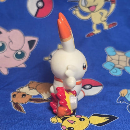 Pokemon Scorbunny Figure Finger Puppet 2020 Nintendo Bandai PVC Japan USA Seller