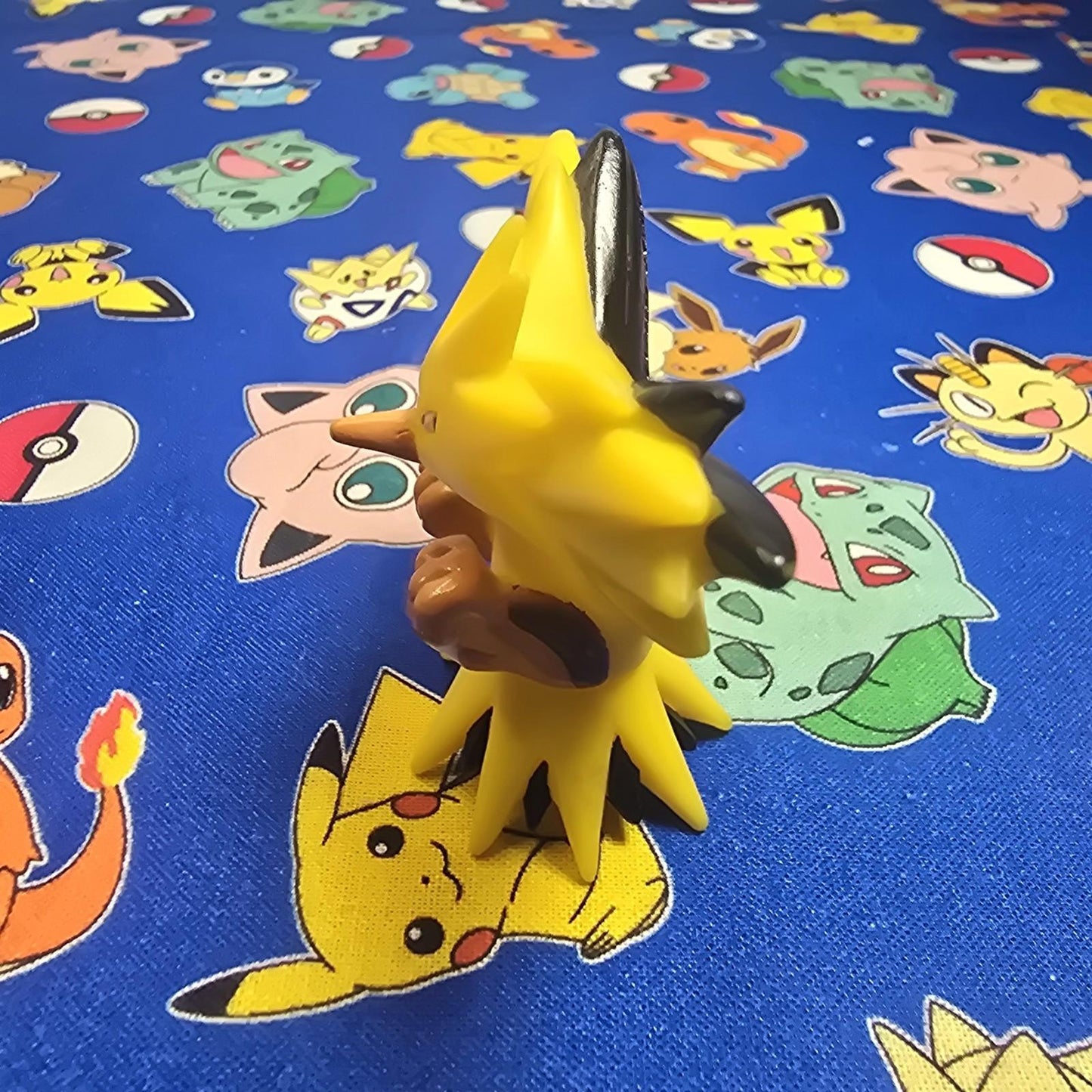 Pokemon Zapdos Figure Finger Puppet 1999 Nintendo Bandai PVC Vintage Japan USA