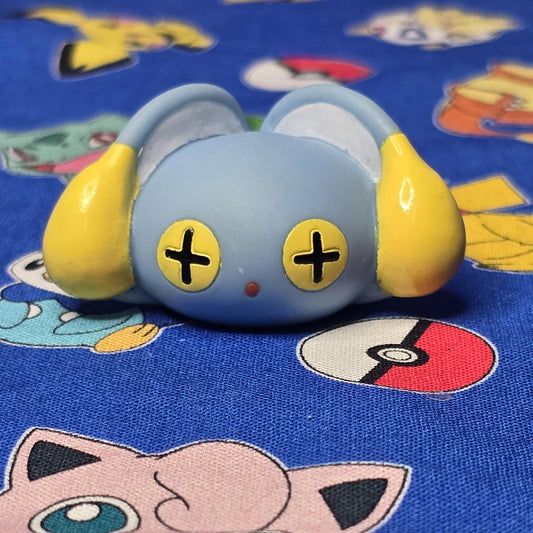 Pokemon Chinchou Figure Finger Puppet 2001 Bandai Nintendo PVC Vintage Japan USA