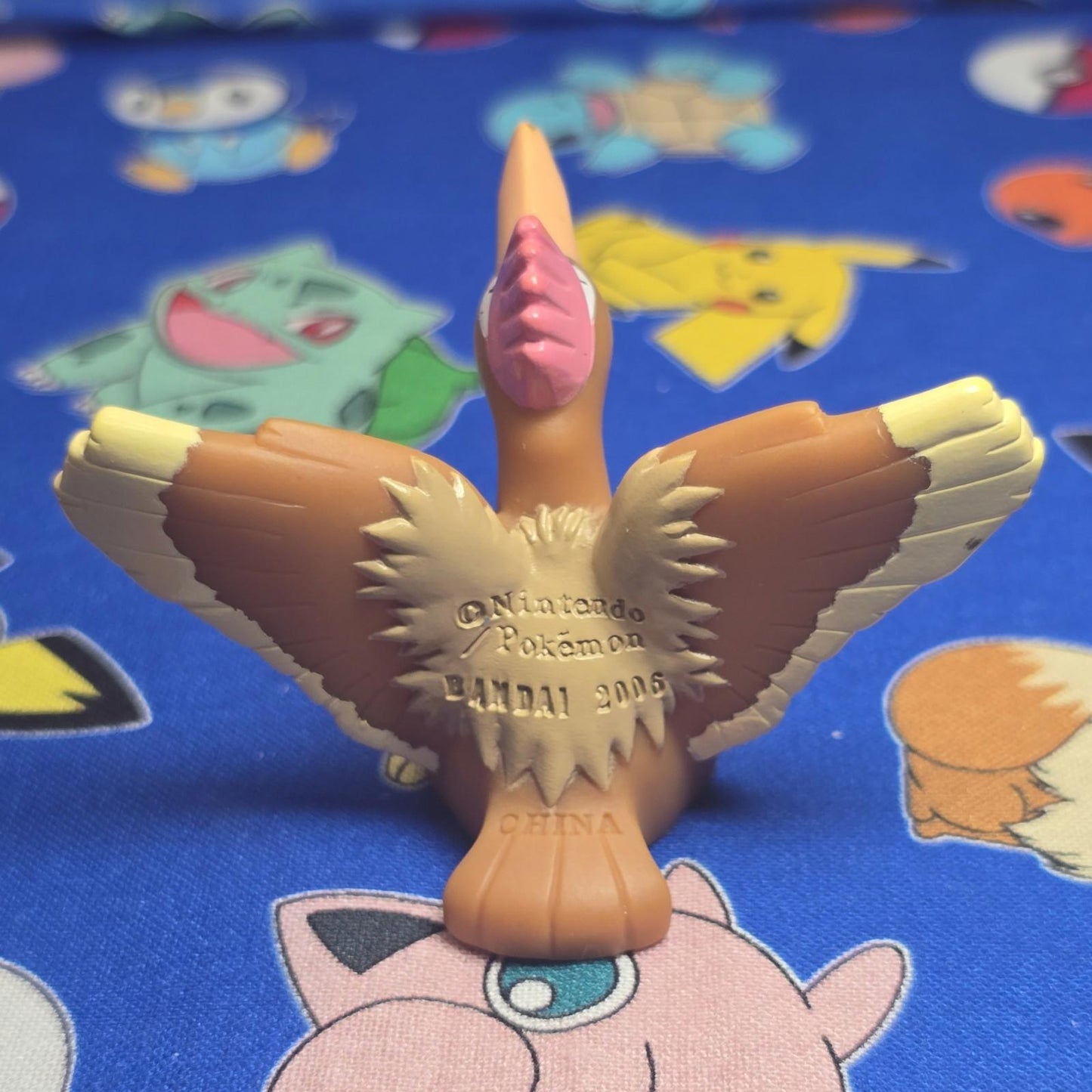Pokemon Fearow Figure Finger Puppet 2006 Nintendo Bandai PVC Vintage Japan USA