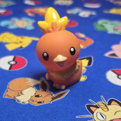 Pokemon Torchic Figure Finger Puppet 2015 Nintendo Bandai PVC Vintage Japan USA