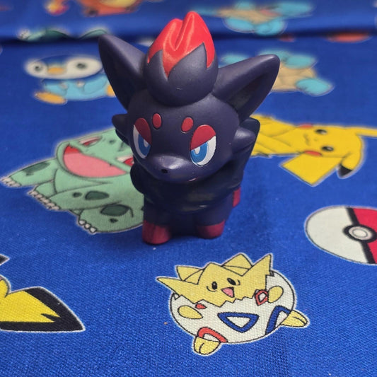 Pokemon Zorua Figure Finger Puppet 2010 Nintendo Bandai PVC Japan USA Seller