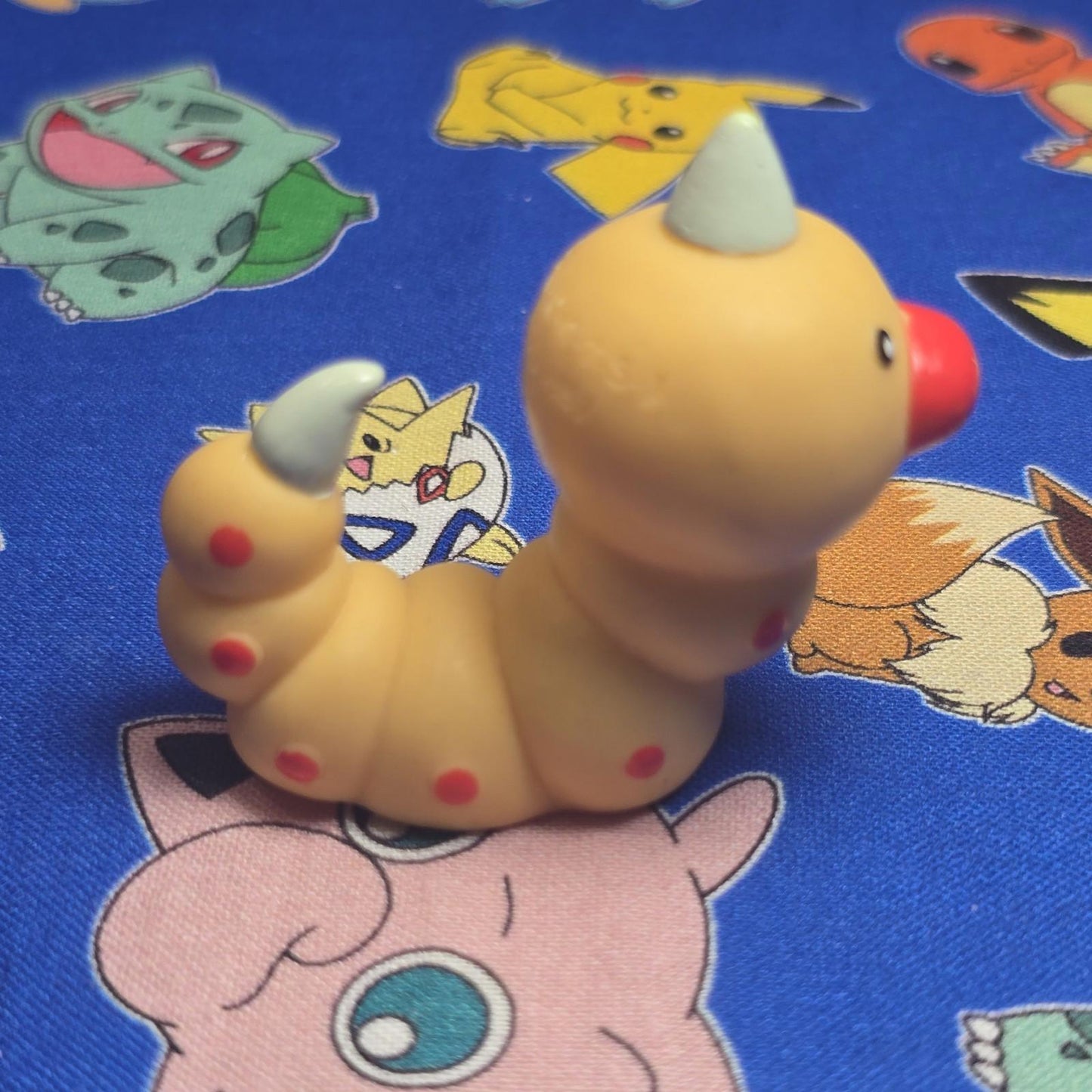 Pokemon Weedle Figure Finger Puppet 1997 Bandai Nintendo PVC Vintage Japan USA